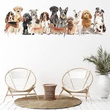 Dog Kennels Grooming Wall Sticker Ws