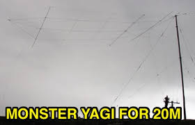 5 element wire yagi antenna for 20 m
