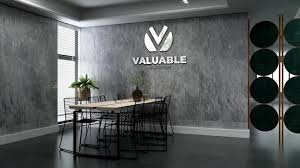 Luxury Office Meeting Room With Stone Wall