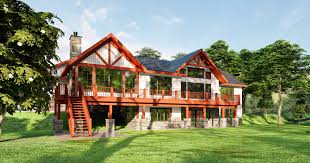 The Hillside Ranch Timber Frame Home