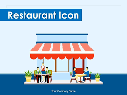 Restaurant Icon Service Decorated