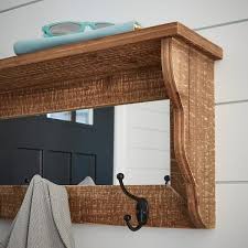 Wood Floating Decorative Wall Shelf