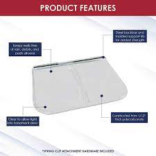 Square Flat Window Well Cover 5338rm