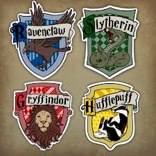 Harry Potter Hogwarts House Crest Vinyl