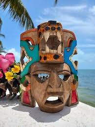 Mayan Wall Art Decorative Mask