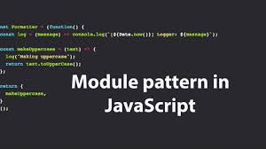 module pattern in javascript dev