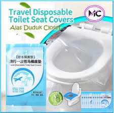 Alas Duduk Toilet Cover Plastik Travel