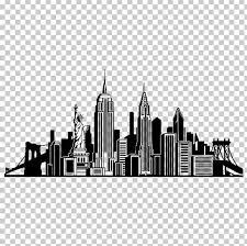 New York City Skyline Wall Decal
