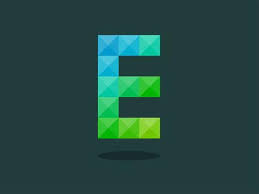 E Digital Logo Vector Art Icons And