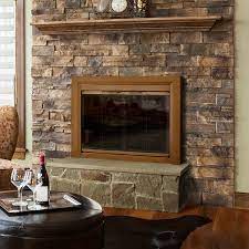 Pleasant Hearth Clairmont Large Heritage Brass Glass Fireplace Doors