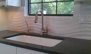 Kitchen Backsplash Wave Panel Tile