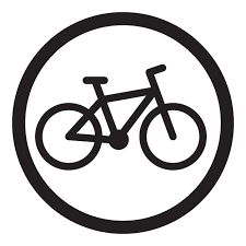 Bike Icon Black Cycle Icon And Bicycle