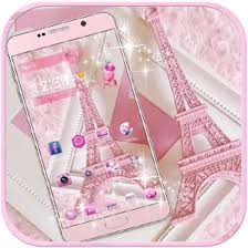 Theme Pink Paris Eiffel Tower For
