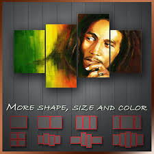 Bob Marley Icon Wall Art Box