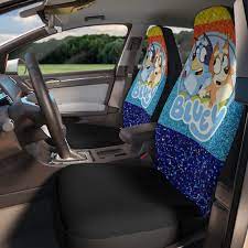 Bluey And Bingo Colorful Seat Cover Set