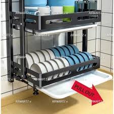 304 Stainless Steel Foldable Dish Rack