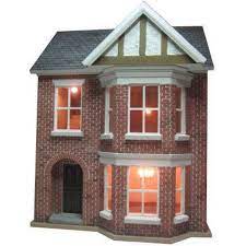 Decorated Bay View Dolls House 1 24