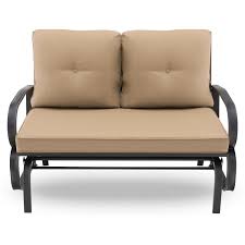 Glider Bench Rocking Loveseat