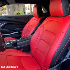24 Camaro Two Tone Coupe Leather Seat