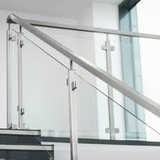 Stainless Steel Glass Railing For