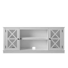 Twin Star Home 60 In White Tv Stand