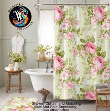 Pink Roses Shower Curtain