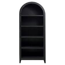 4 Shelf Arched Bookcase
