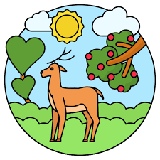 Deer Generic Circular Icon