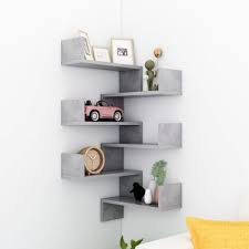 2 Piece Wall Corner Shelf Set
