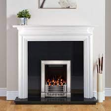 Regent Painted White Fireplace Suite