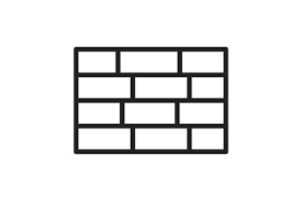 Bricks Line Icon Graphic By Iconbunny