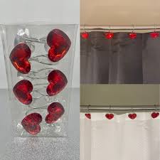 King Of Hearts Red Crystal Shower