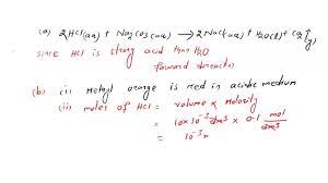 Solved Dilute Hydrochloric Acid Reacts