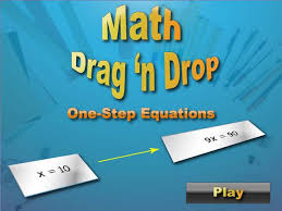 Interactive Math Game Dragndrop One