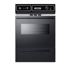 Gas Wall Oven In Black