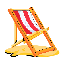 Get Your Hands On Deck Chair Flat Icon