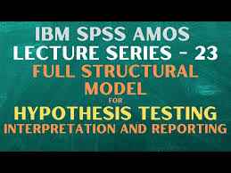 23 Spss Amos Full Structural Model