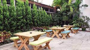 Outdoor Dining Beer Garden At The