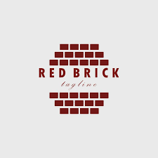 Red Brick Logo Vector Ilration