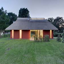 Modern Home With A Thatched Roof Homify