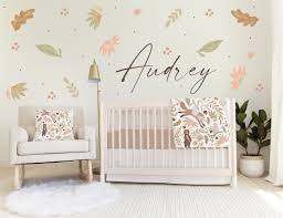 Baby Name Wall Decal Name Above Crib