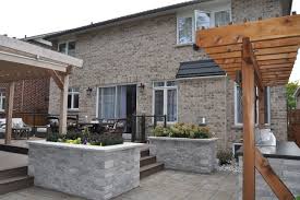Mississauga Rd Paver Patio With Stone