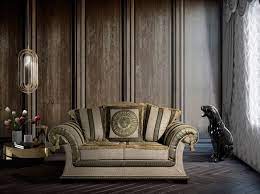 Classic Sofa Upholstered In Elegant