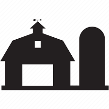 Home Building Farm Barn Icon