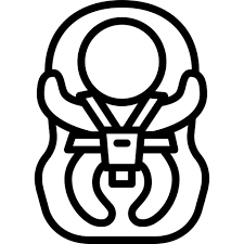 Baby Car Seat Generic Detailed Outline Icon