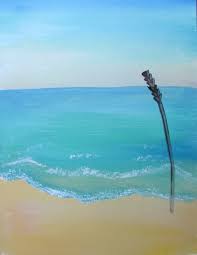 How To Paint A Tropical Beach Happy