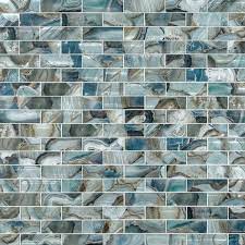 Textured Glass Subway Wall Tile