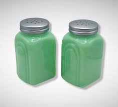 Jadeite Green Depression Style Glass