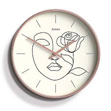 Jones Clocks Rose Gold Serena Dial Wall