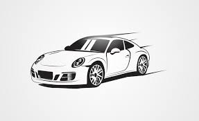 Porsche 911 Vector Car Ilration